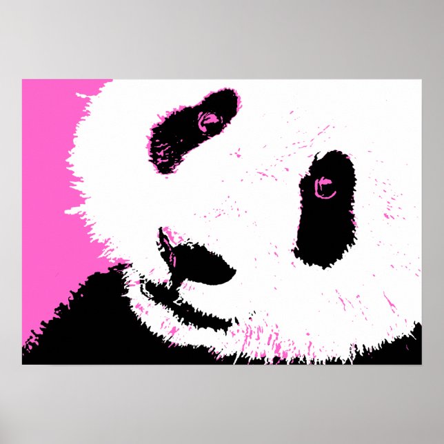 Póster panda. (Frente)