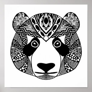 Póster Panda 2 inspirado