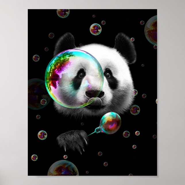 PÓSTER PANDA BUBBLE MAKER (Frente)