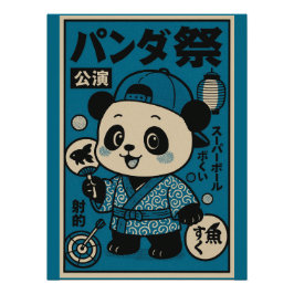 Póster Panda después de Oscuro
