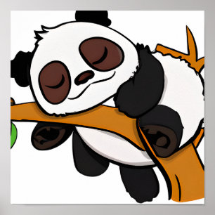 Póster Panda esloveno