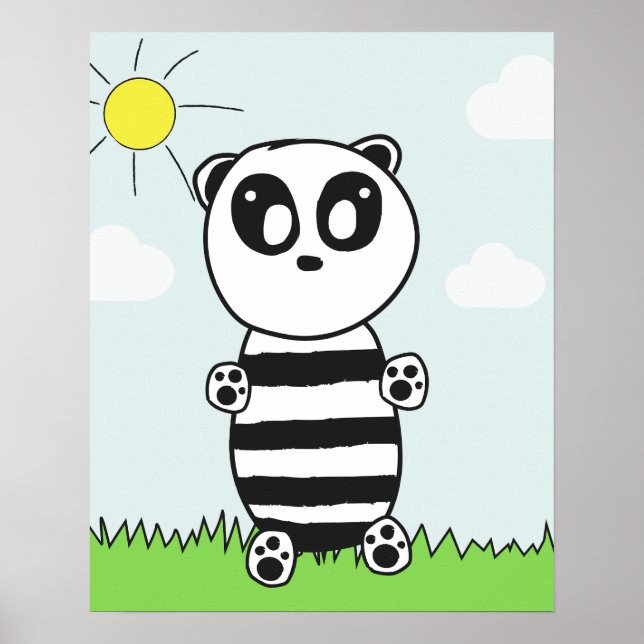 Póster Panda Kids (Frente)