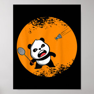 Póster Panda Rollo de Tejo de Arbusto Espíritu Animal Gig