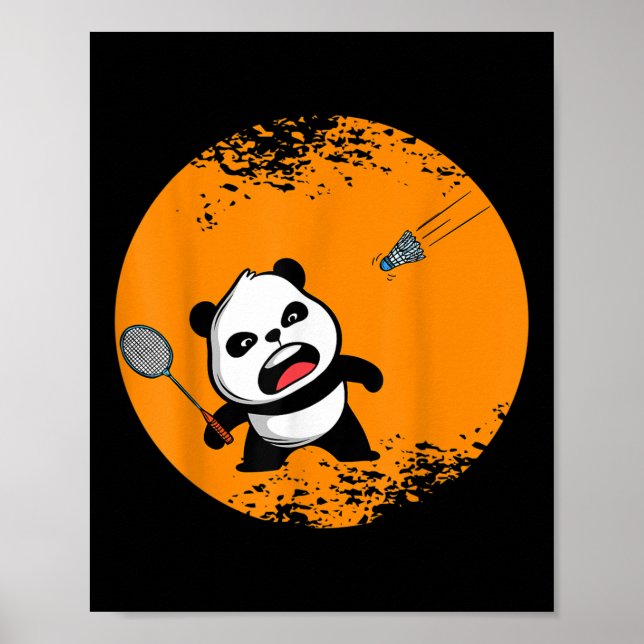 Póster Panda Rollo de Tejo de Arbusto Espíritu Animal Gig (Frente)