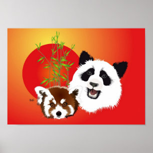 Póster Panda Treffen Poster