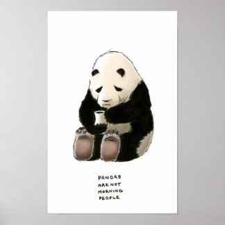 Póster panda trivia