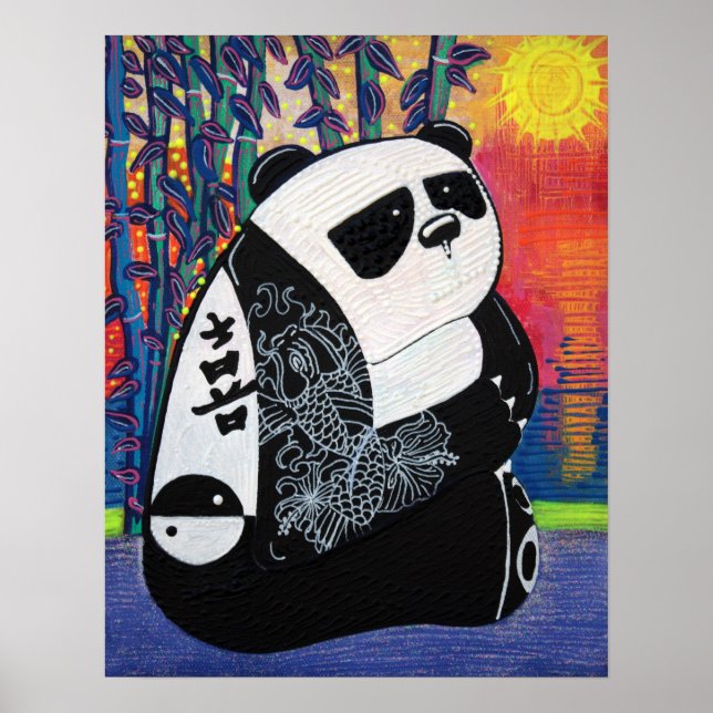 Póster Panda Zen Master Poster (Frente)