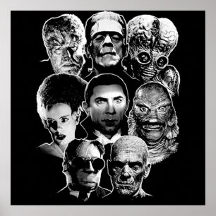 Póster Pandilla de Monstruos Universal