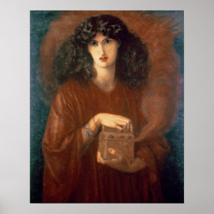 Póster Pandora, 1871 (aceite en lona)