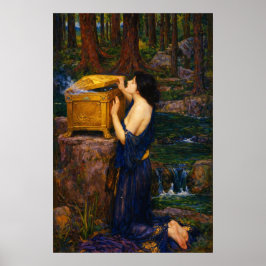 Póster Pandora de John William Waterhouse