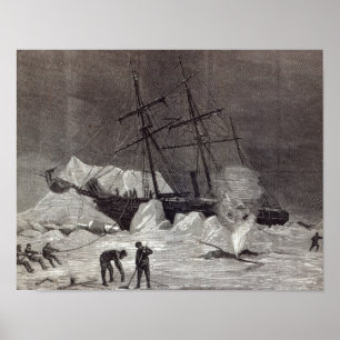 Póster Pandora pellizcó en el hielo