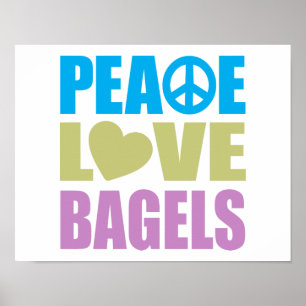 Póster Panecillos del amor de la paz