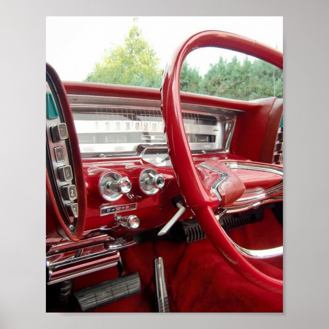 Póster Panel de bailarina de perros de 1961 (Frente)