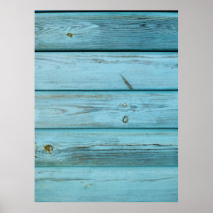Póster Panel de madera gris y marrón