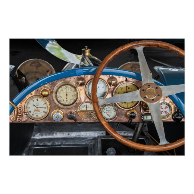 Póster Panel de vintage (Anverso)