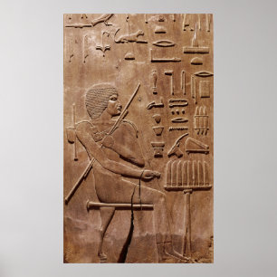 Póster Panel desde un nicho