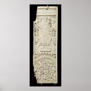 Póster Panel from the Diptych of Consul Areobindus