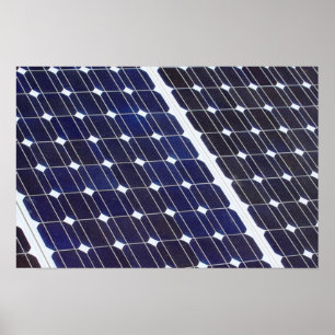 Póster Panel solar