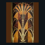 PÓSTER PANEL ÚNICO ART DECO<br><div class="desc">EL PANEL INDIVIDUAL ART DECO (ESTE PANEL ES DE 50" DE TALLA Y SE PUEDE TRIMITAR PARA AJUSTARSE AL ESPACIO, O GUARDAR Y DOBLE/TRIPLE, ETC. LOS PANELES PARA COMBINAR UNA PARED DE ESPACIO DE PARED DE EFECTO PARQUÉ).</div>