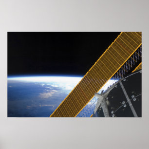 Póster Paneles de matrices solares