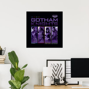 Póster Paneles Héroes de Gotham Knights