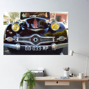 Póster Panhard Dyna de 1953 aprox.