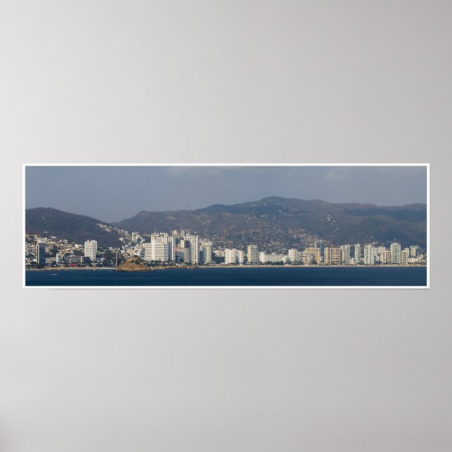 Póster Panorama Acapulco 3 (Frente)