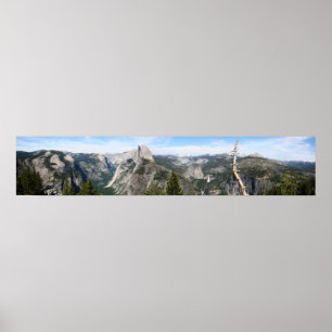 Póster Panorama colosal de Yosemite