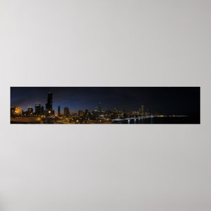 Póster Panorama de Chicago