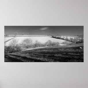 Póster Panorama de invierno