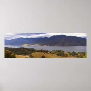 Póster Panorama de la Bahía de Montaña 2