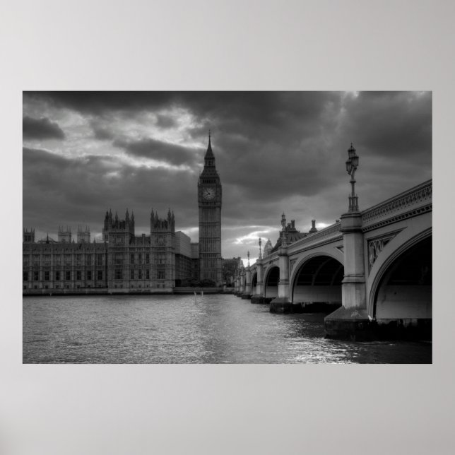 Póster Panorama de Londres (Frente)