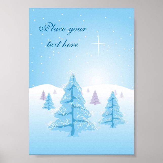 Póster Panorama de navidades (Frente)