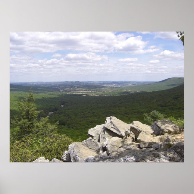 Póster Panorama de Pensilvania (Frente)