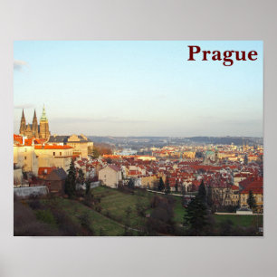 Póster Panorama de Praga