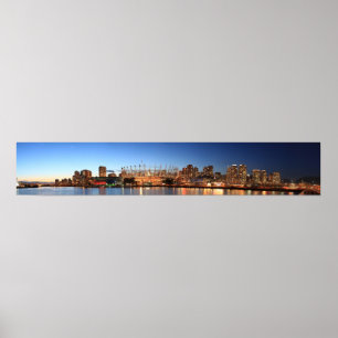 Póster panorama de van city