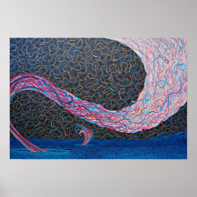 Póster Panorama del flujo óptimo de Meghan Oona (Frente)