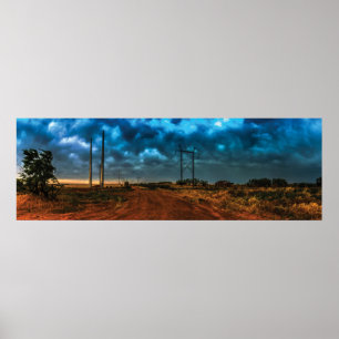 Póster Panorama eléctrico