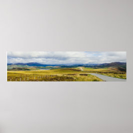 Póster Panorama of Scottish Highlands