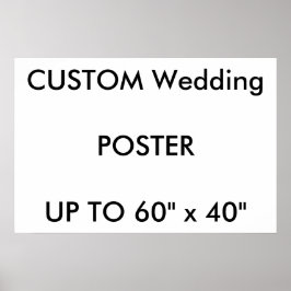 Póster Panorama PREMIUM de personalizado de 24" x 16"