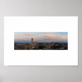 Póster panorámica de la perugia (recortada)
