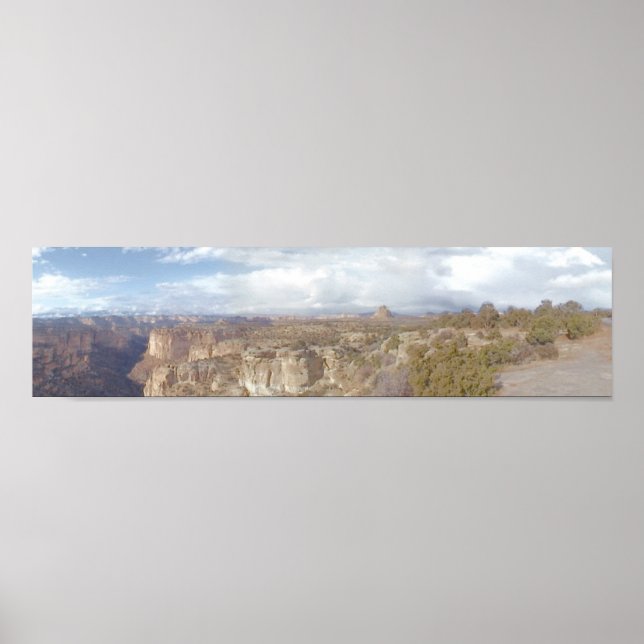 Póster Panorámico - Desierto de Utah (Frente)