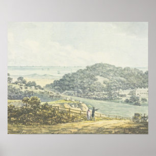 Póster Panorámico "después" de la visión, desde el libro