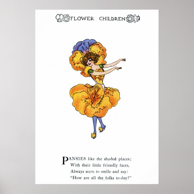 Póster Pansies (Pansy) (Frente)