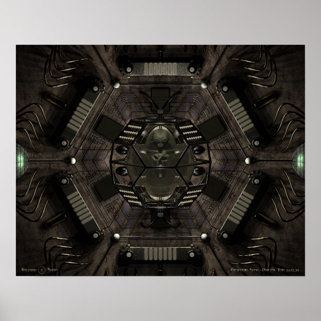 Póster Panspermia Stasis - Año Draconico 2125.36 (Frente)