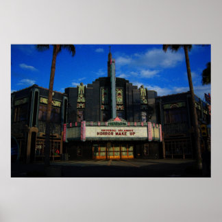 Póster Pantages Theater Universal Studios