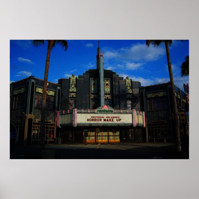 Póster Pantages Theater Universal Studios (Frente)