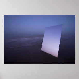 PÓSTER PANTALLA BLANCA RECTANGULAR