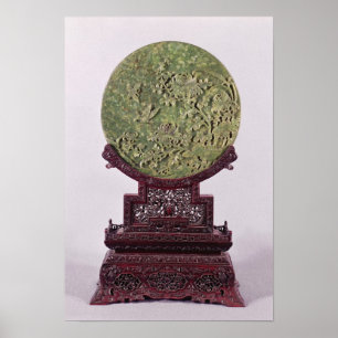 Póster Pantalla de la tabla, chino, siglo XVIII