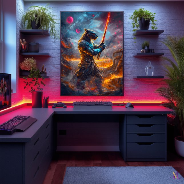 Póster Pantalón cósmico Samurai - Maestro de blade celest (Subido por el creador)